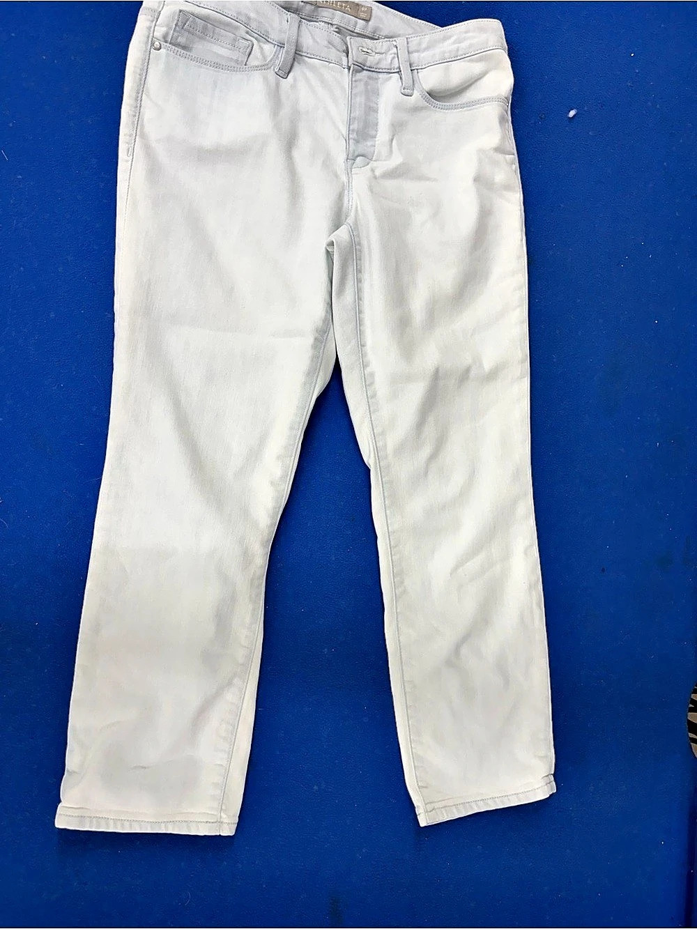 Athleta Straight Leg Jeans in White